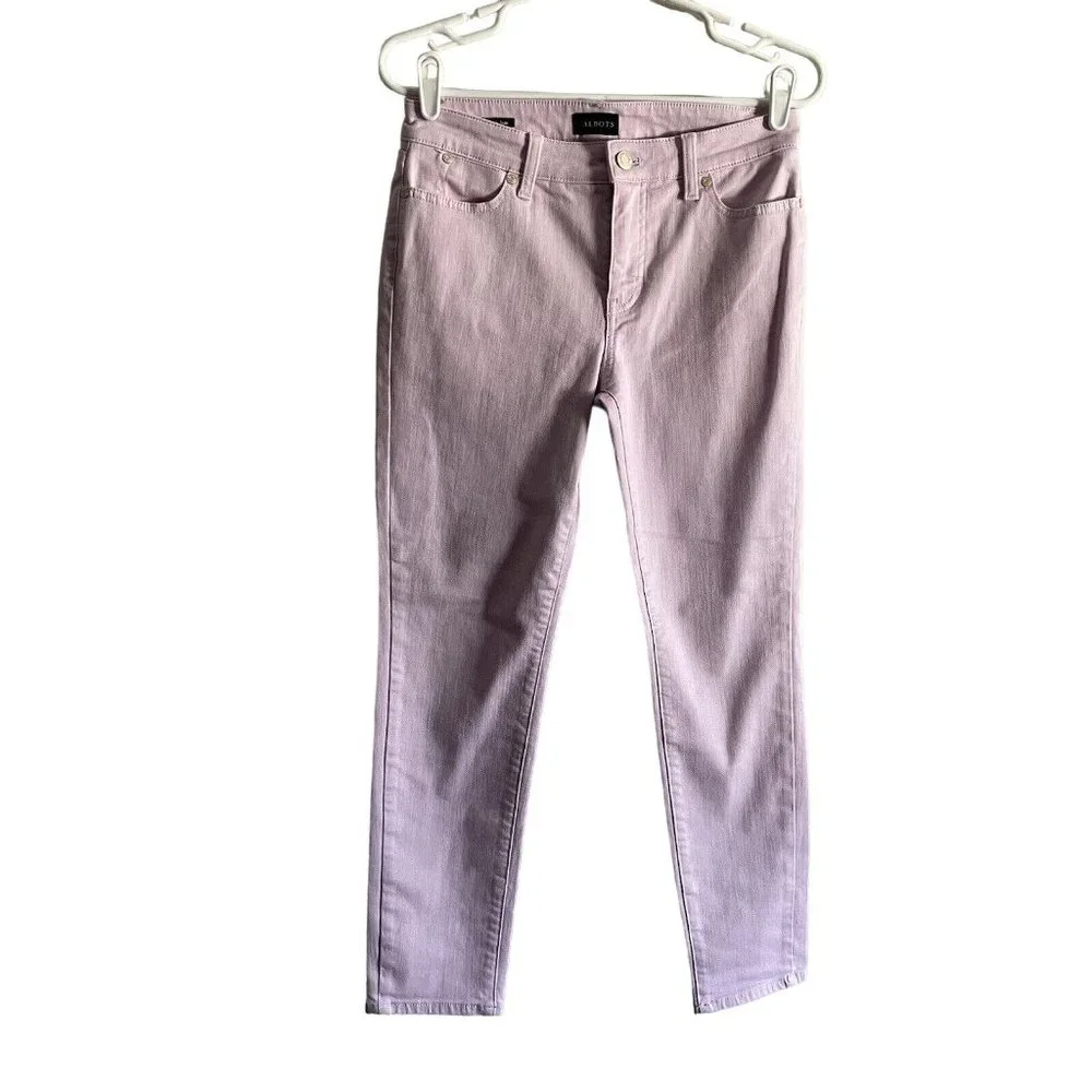 Talbots Pastel Lilac Ankle Jeans - Picture 2 of 9